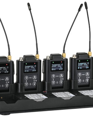 Wisycom LBC61 - Multiple battery charger - 4x slots for MTP61 XL + 4x slots for XL batteries